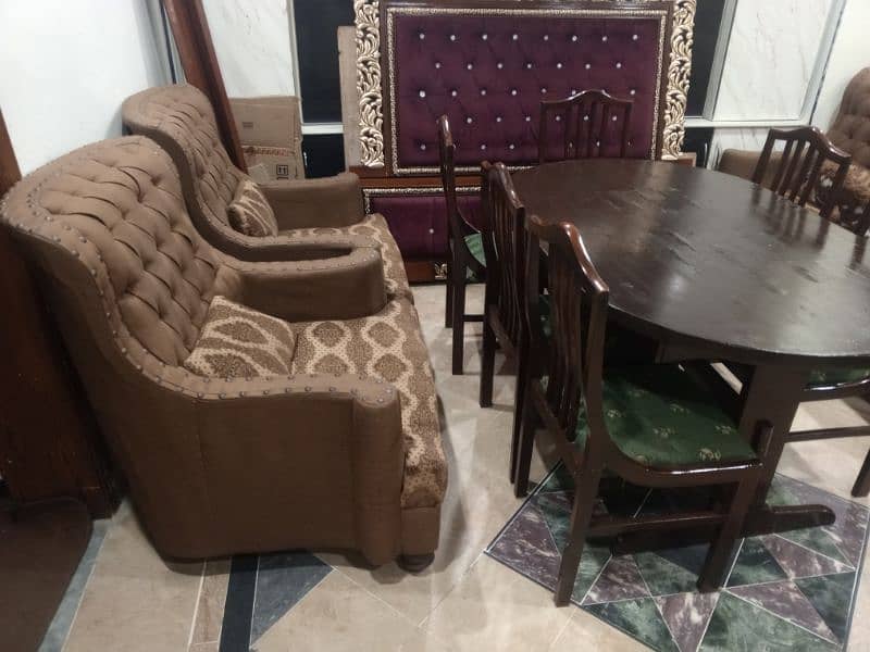 Shifting Abroad urgent bed sets ,sofa,dining all furniture 3