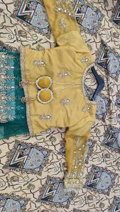 Langha kurti only one time use condition 10/10 no damage