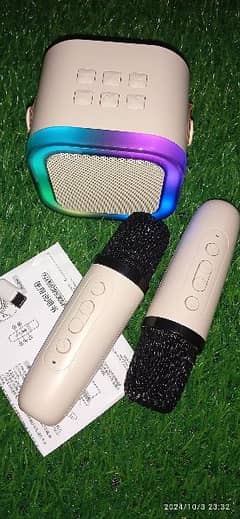 BLUETOOTH SPEAKER, - WITH 2 MICs