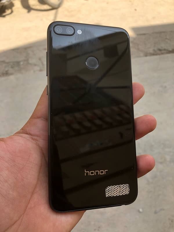 Honor 9N 4/128 10by10 condition black colour Pta approved 1