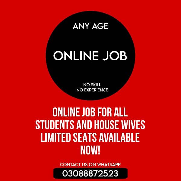 Online Job For All Students & House Wives Earn Daily 0