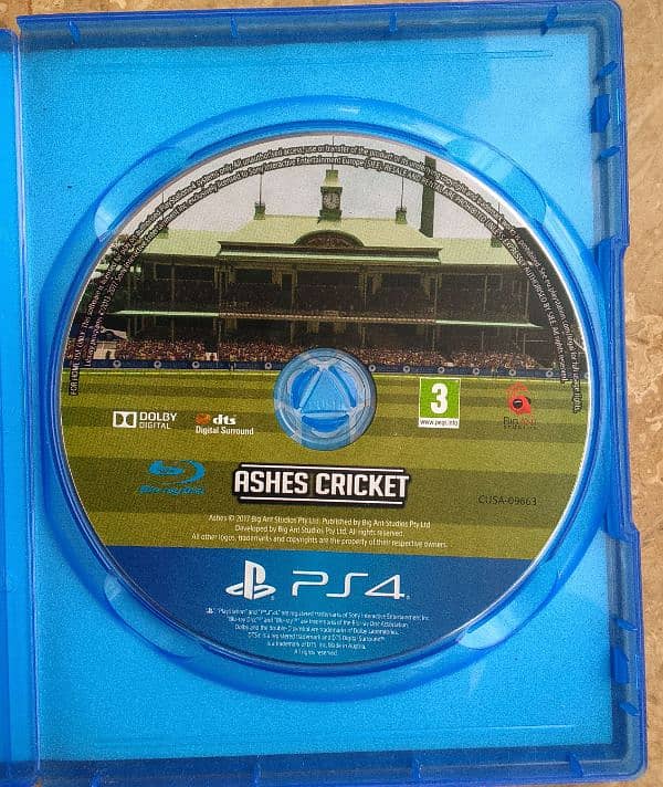 ASHES CRICKET 2017/18 PS4 CD 2