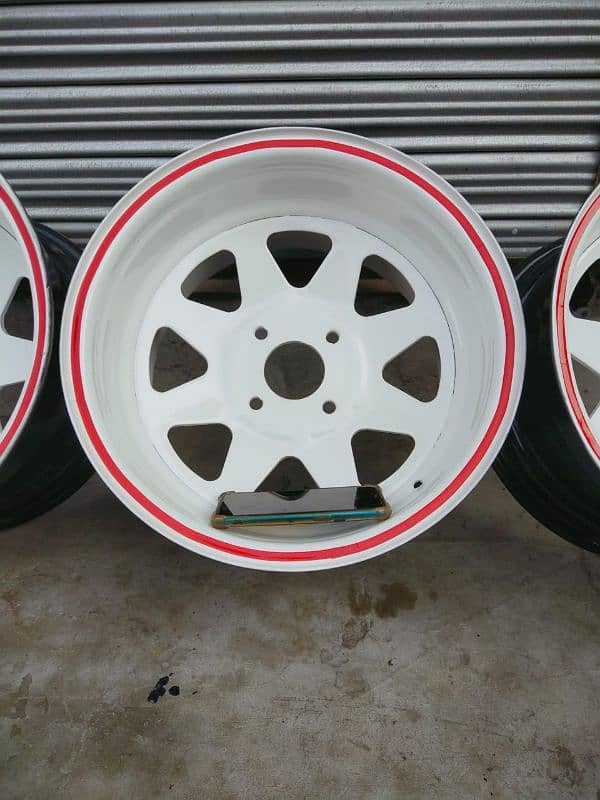 steel deep rims For car And jeep available CoD All of Pakistan 6