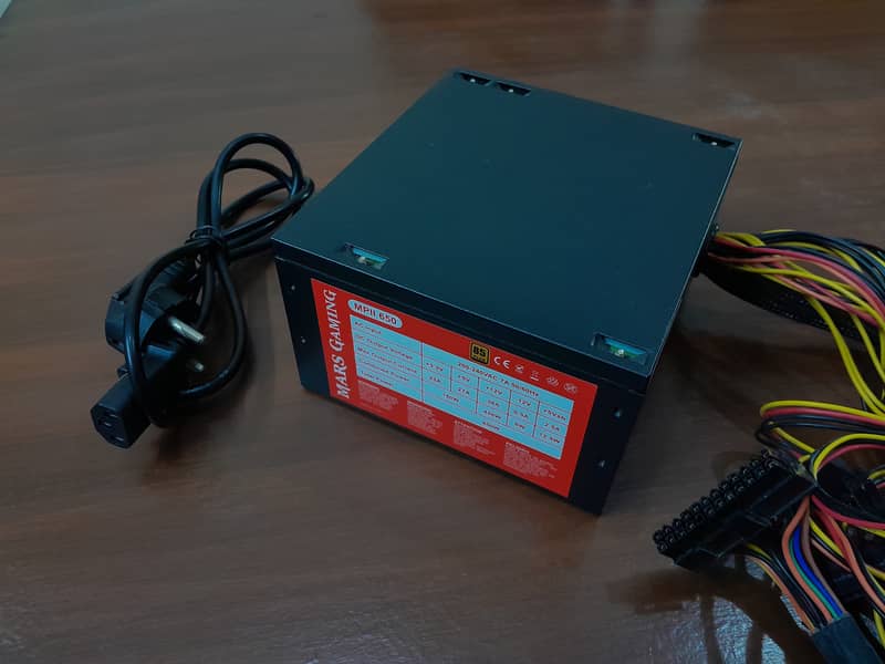 650w Power Supply | Mars Gaming MPII650 | 10/10 Condition 3