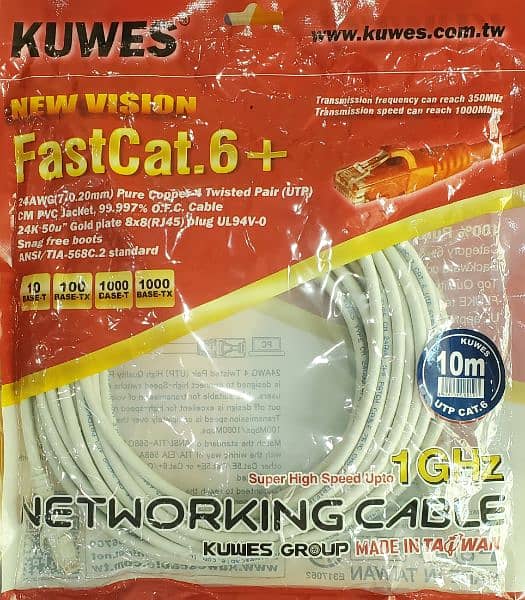 10 Meter Cat6 Ethernet cable, Lan Cable, CAT 6 CABLE,Ethernet Cable 2