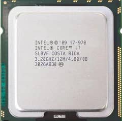 I7-970 gen procceser maxed generation