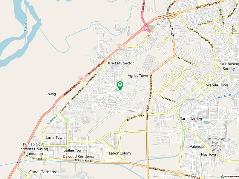 A Prime Location 10 Marla Residential Plot In Lahore Is On The Market For sale 0