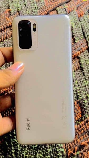 redmi note 10 4.128gb with box and charge 2