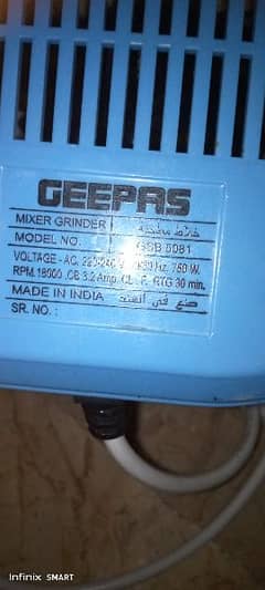 geepas mixer grinder