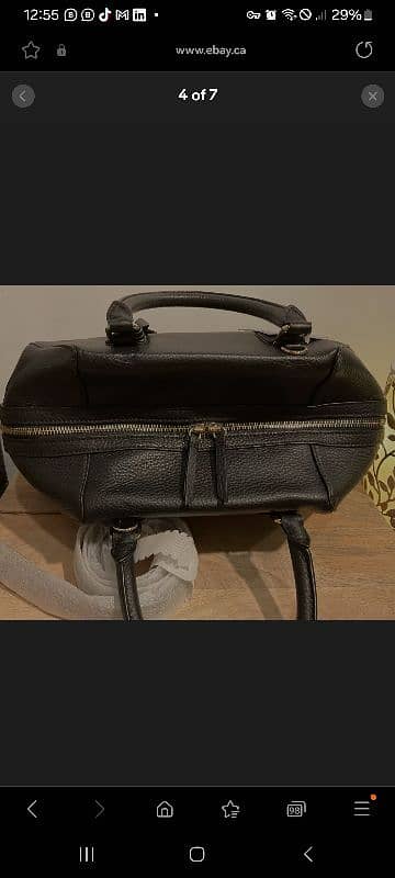 Antonio Melani Lena Bowler Bag (New with Packing) 2