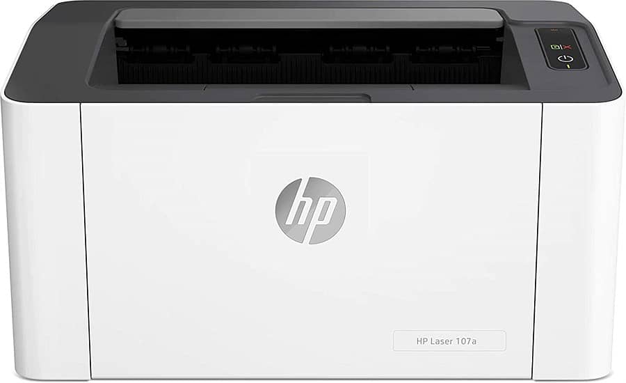 HP LaserJet 107a Printer White 9