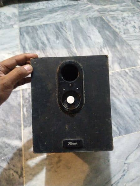 Philips speakers, Trust woofer branded 3