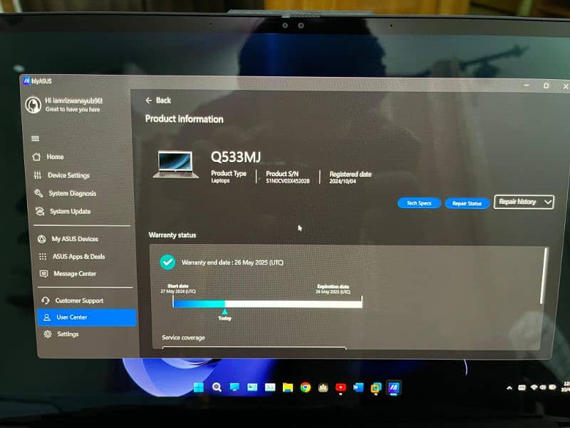 ASUS Vivobook Pro 15 OLED Rtx3050 2