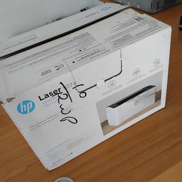 HP LaserJet 107a Printer White 7