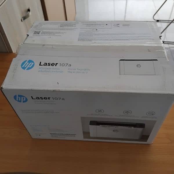 HP LaserJet 107a Printer White 8