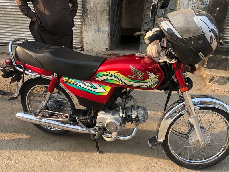 Honda 70  2023 model Urgent sale good condition 3