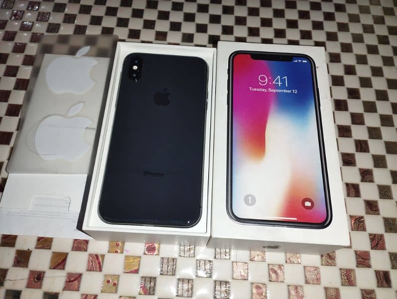 iPhone x pta approved 64 GB 10/10 lush condition 5