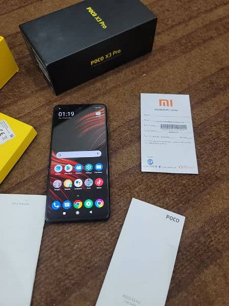 Poco X3 pro complete box 3