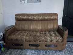 Real wood sofa set