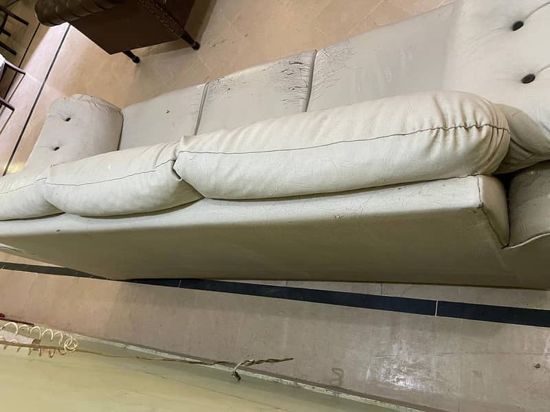 Sofa Set - Off-White Total 6 seats 2