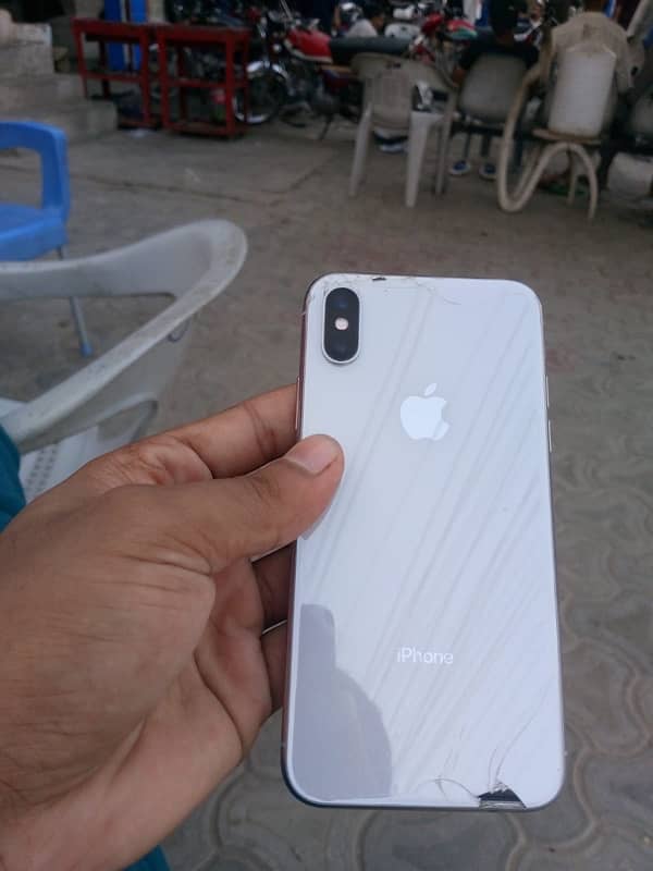 I phone x 64gb bttry sarvce no open Face ID off truth tune on pic dahk 1