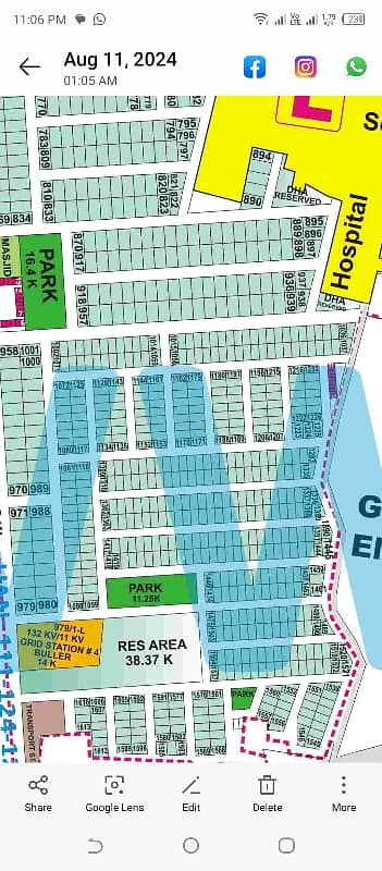 Phase 9 Prism L Block Low Price Plot For Sale A 0