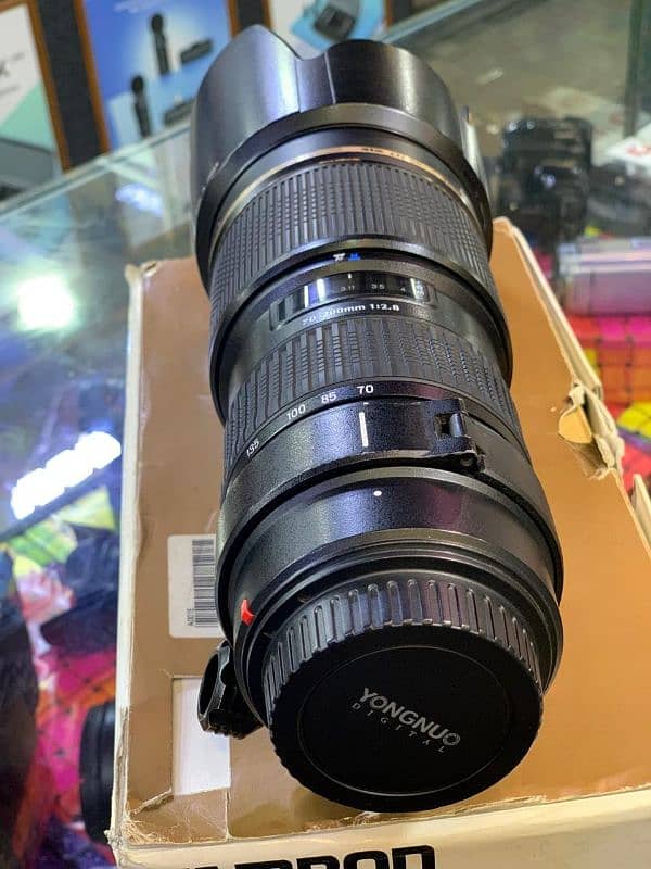 DSLR CAMERA TAMRON LENS 70/200 2.8 CONTACT 03282081035 5