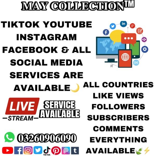 Tiktok Service Available!!! 0