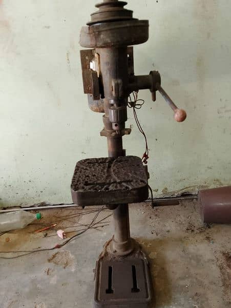 air compressor+power press+spart machine+warma drill machine 2