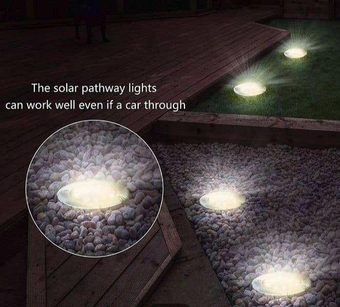 outdoor and indoor solar lights . 2