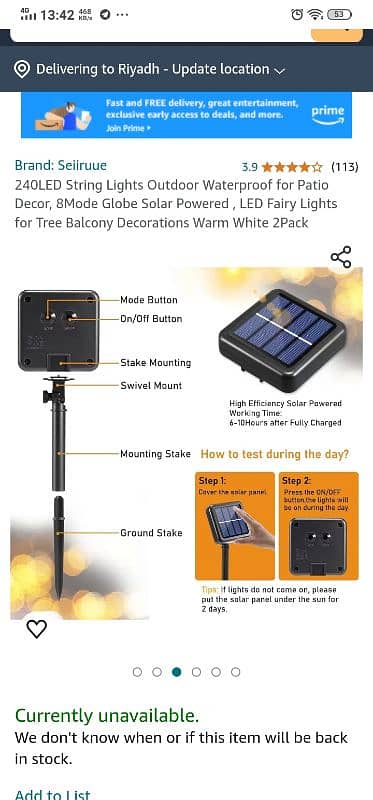 outdoor and indoor solar lights . 6