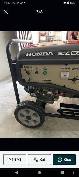 Honda generator 5. kv 100% genuine all okay condition 1