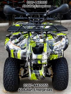 110cc VTI model ATV quad bike 4 wheel with reverse gear Tyres for sale