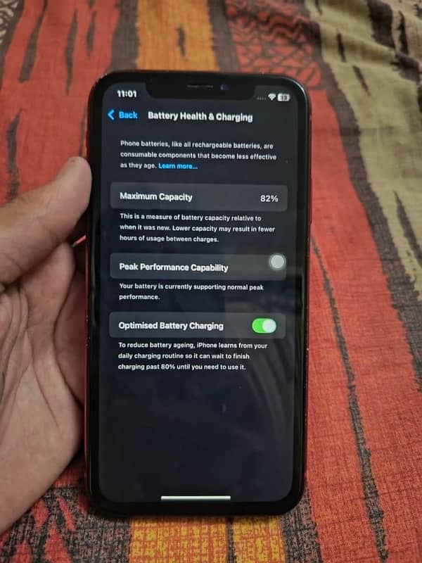 iphone x R factory unlock non pta 7