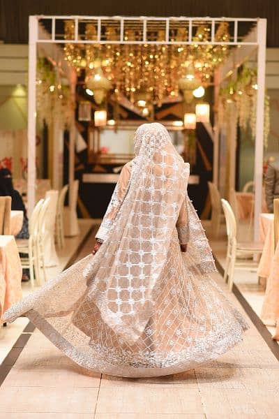 Bridal Walima Maxi,Bridal Dress 4