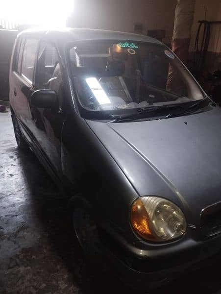 Hyundai Santro 2002 model gray colour 4