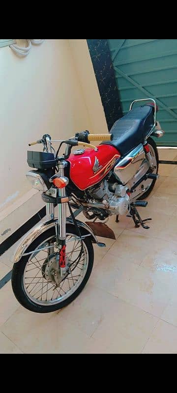 Honda CG125 2022 Model For urgent Sale Contact Number 03004968354 3