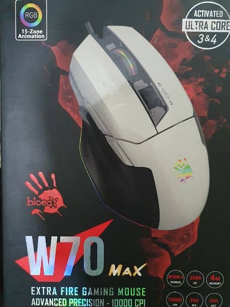 Bloody W70 MAX Computer Gaming Mouse 4