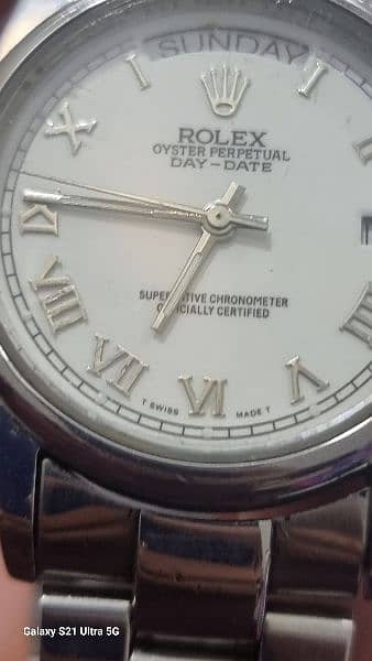 Rollex watch officially certified auto urgent sale 7