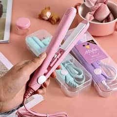 Mini hair straightener