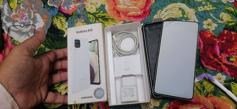 Samsung A12 good condition 4GB 128GB 7