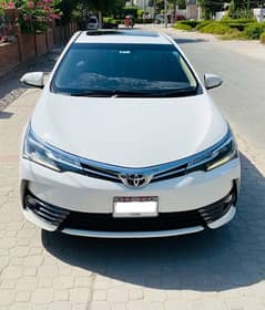 Toyota Altis Grande 2018 white