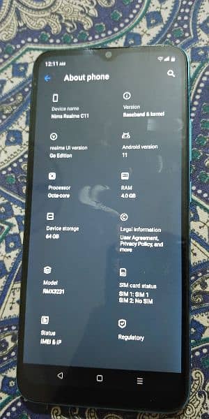 Realme C11 (box and charger) 1