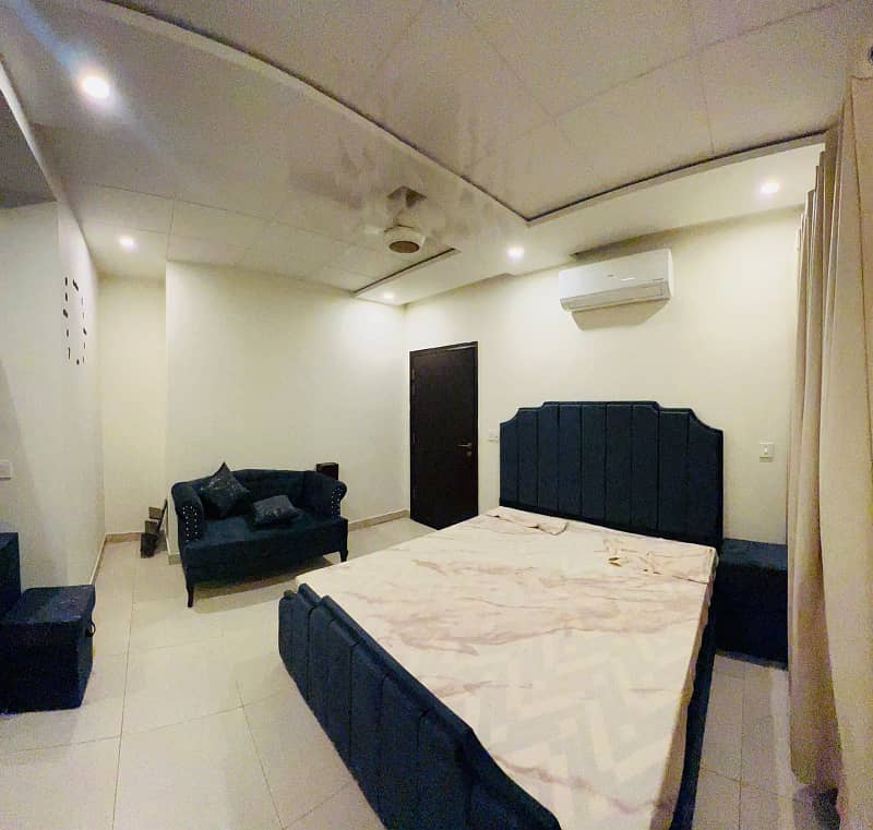 One bed furnished flat for rent in Zarkon Heights G15 8