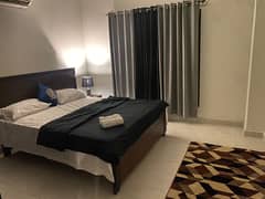 Two bed furnished flat for rent in Zarkon Heights Islamabad