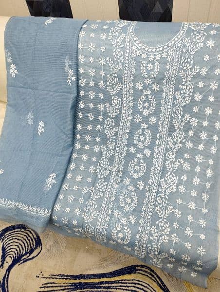 2 Pcs Suit | Ladies suit Lawn | branded Suits | Unstitch Suits 11