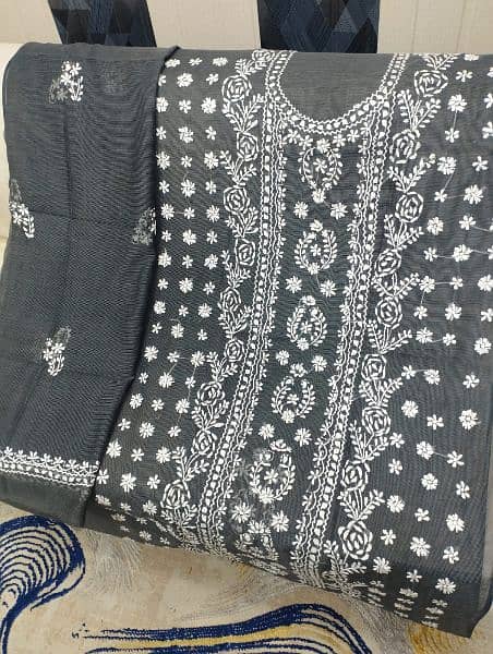 2 Pcs Suit | Ladies suit Lawn | branded Suits | Unstitch Suits 12