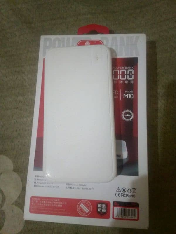 PowerBank Model M10 1Month Used 3