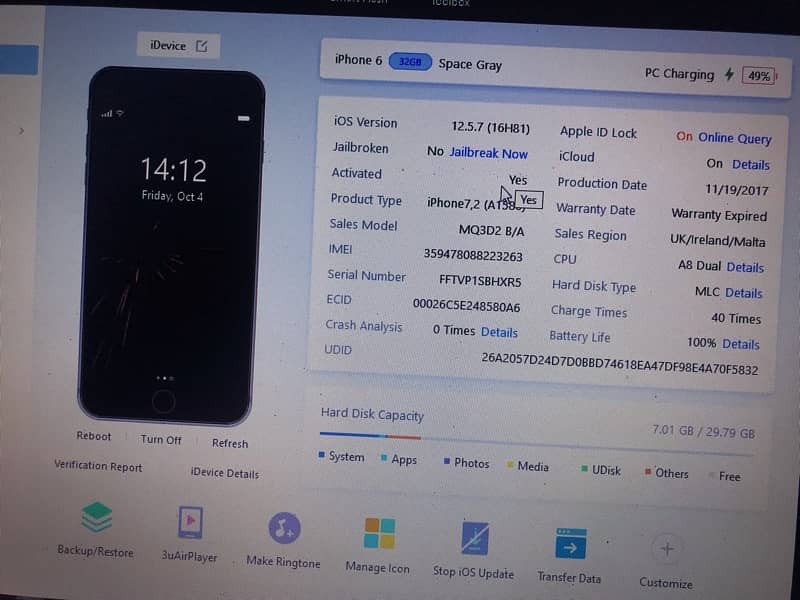 iPhone 6 PTA Approved 32Gb 9