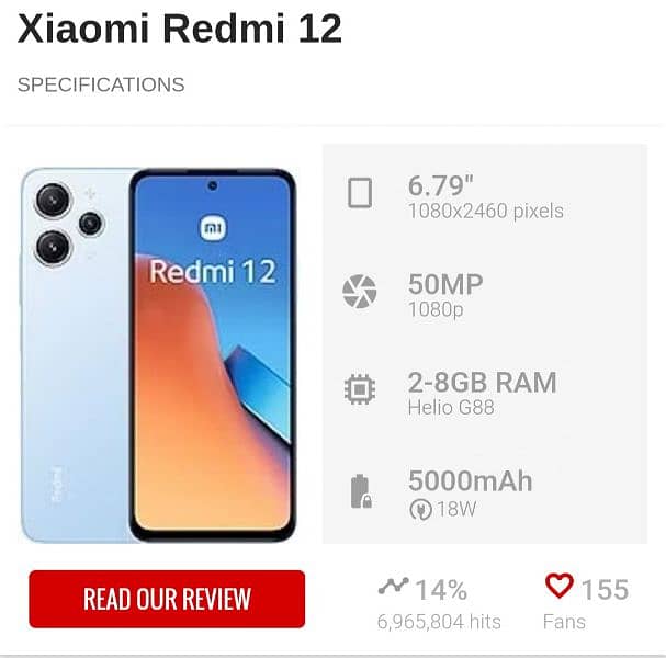 Redmi 12 (8+4/128gb) only for exchange with redmi note 13 8/258 3